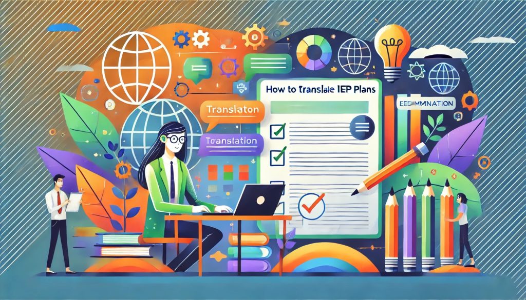 IEP Plans with educators and parents