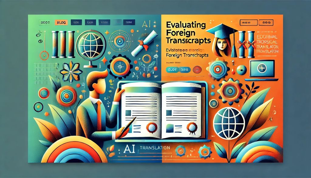 foreign transcript translations with parents and educators