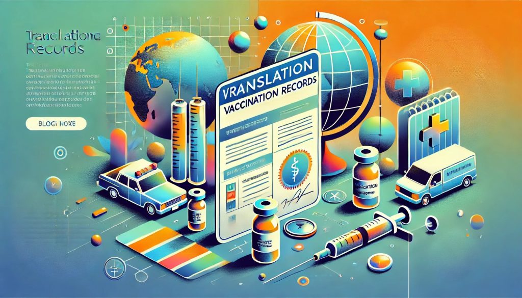 translate vaccination records for parents and educators